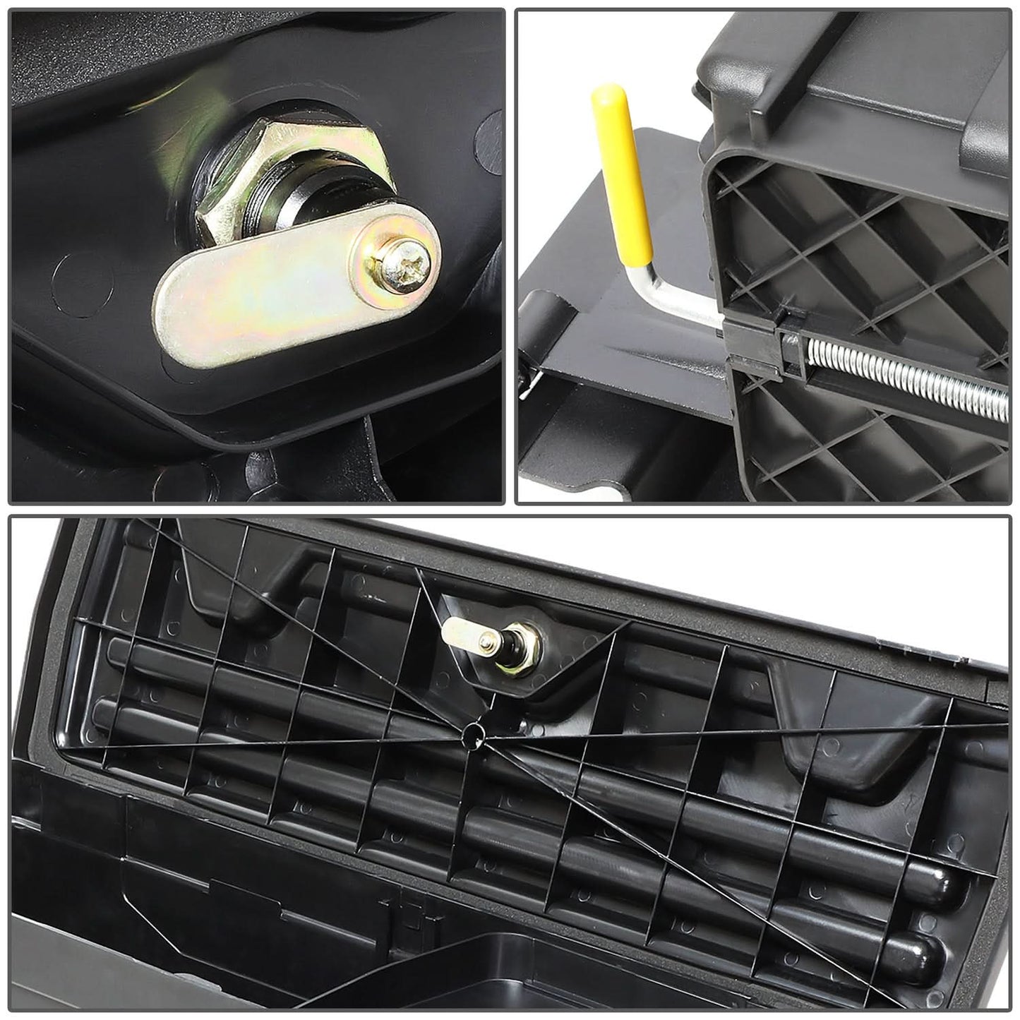 2007-2020 Toyota Tundra Wheel Well Lock Box Driver Side Black