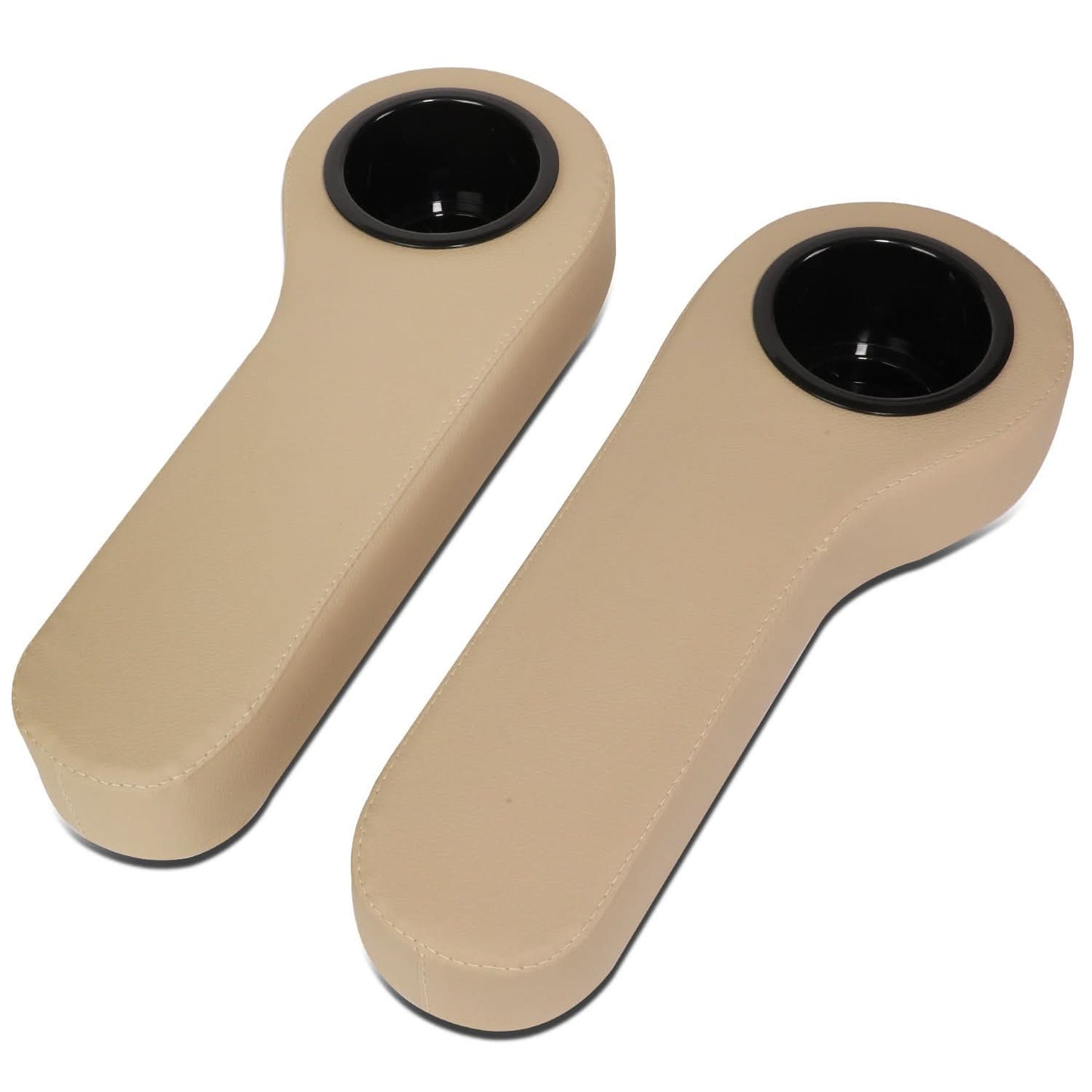 Golf Cart Seat Cup Holder Armrest - Brown EZGO Club Car Yamaha