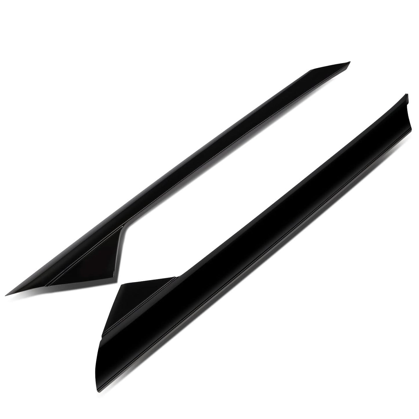 2011-2019 Ford Explorer Windshield Pillar Set - Black