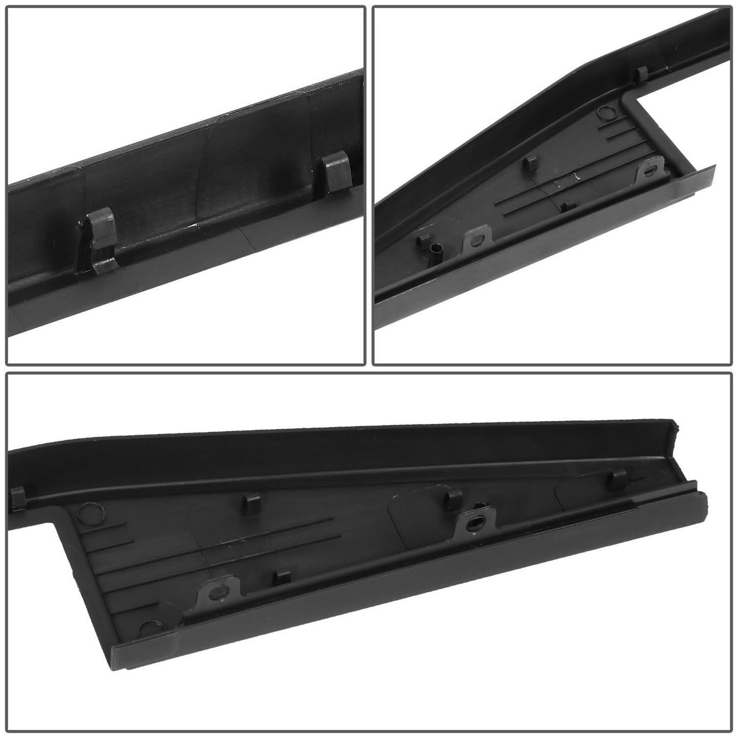 15-18 Ford F-150 Flex Step Tailgate Cover Cap Set - 2PCS Black