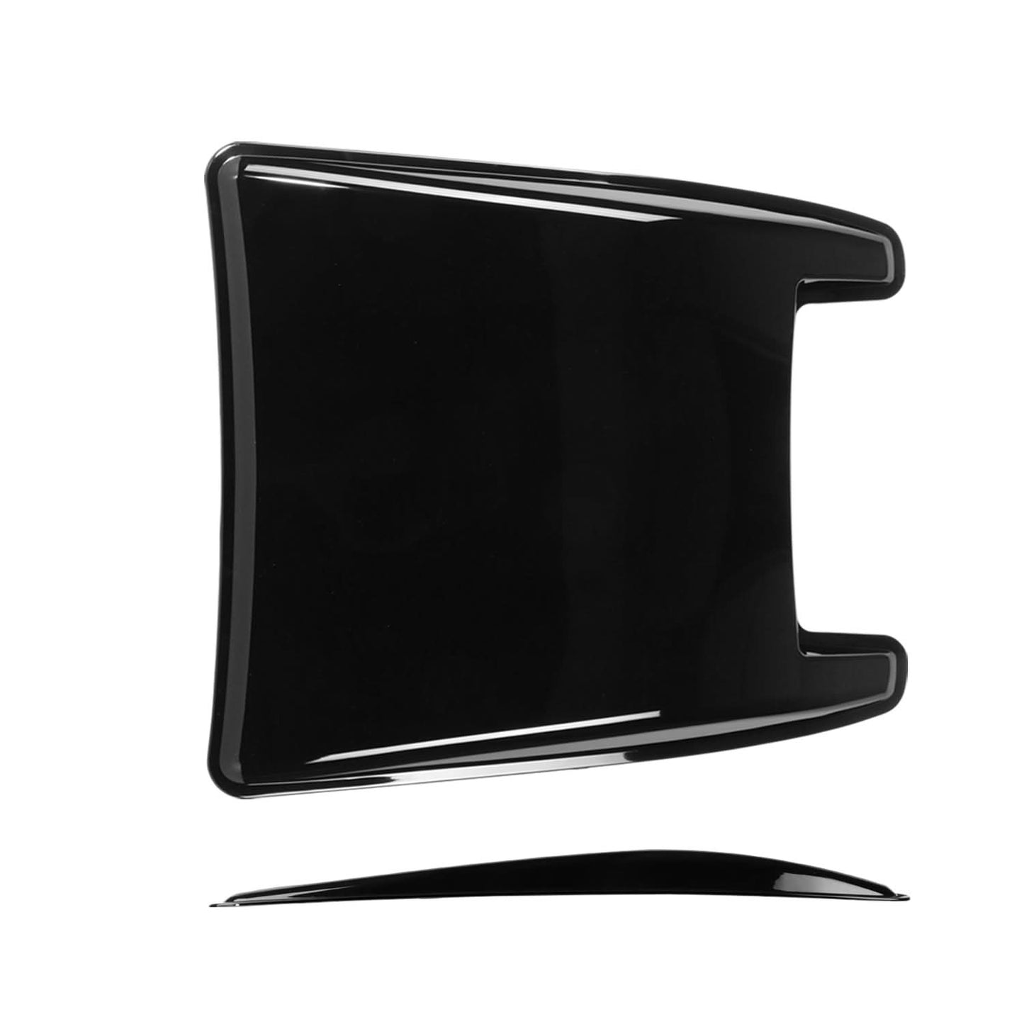 Universal Hood Scoops & Vents 25.5" x 28" Painted Black ABS