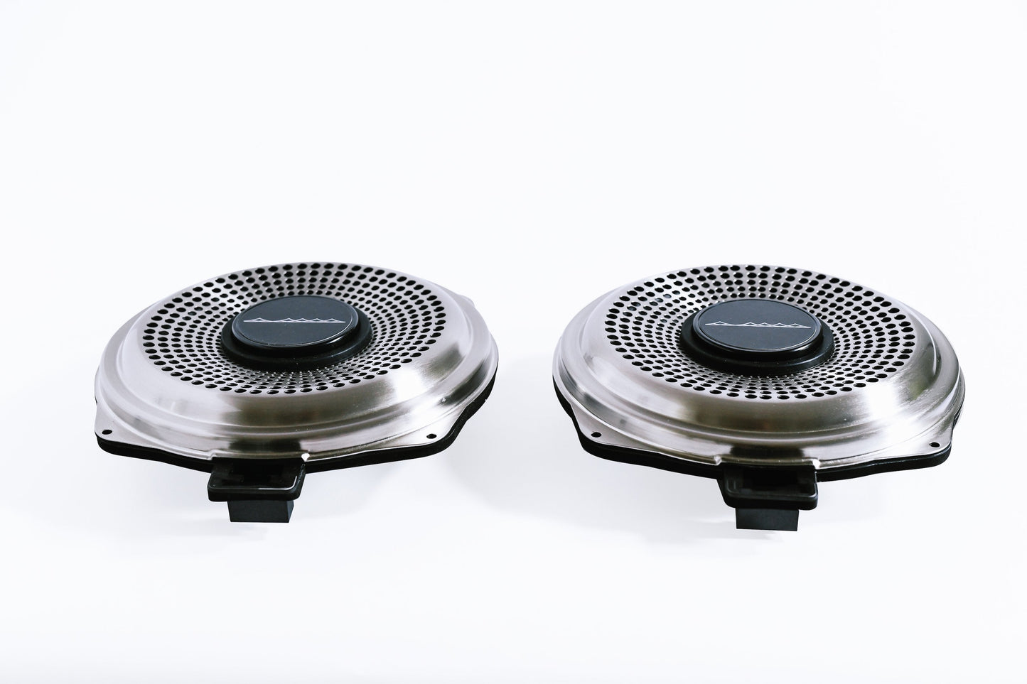 BACKORDERED - SHIPS SECOND HALF OF JULY - RECOMMEND YOU ORDER NOW, LIMITED FUTURE INVENTORY - Bavsound Ghost Underseat Subwoofers for BMW, V3, 8 Ohm, Pair [REQUIRES HEAT GUN & DRILL]