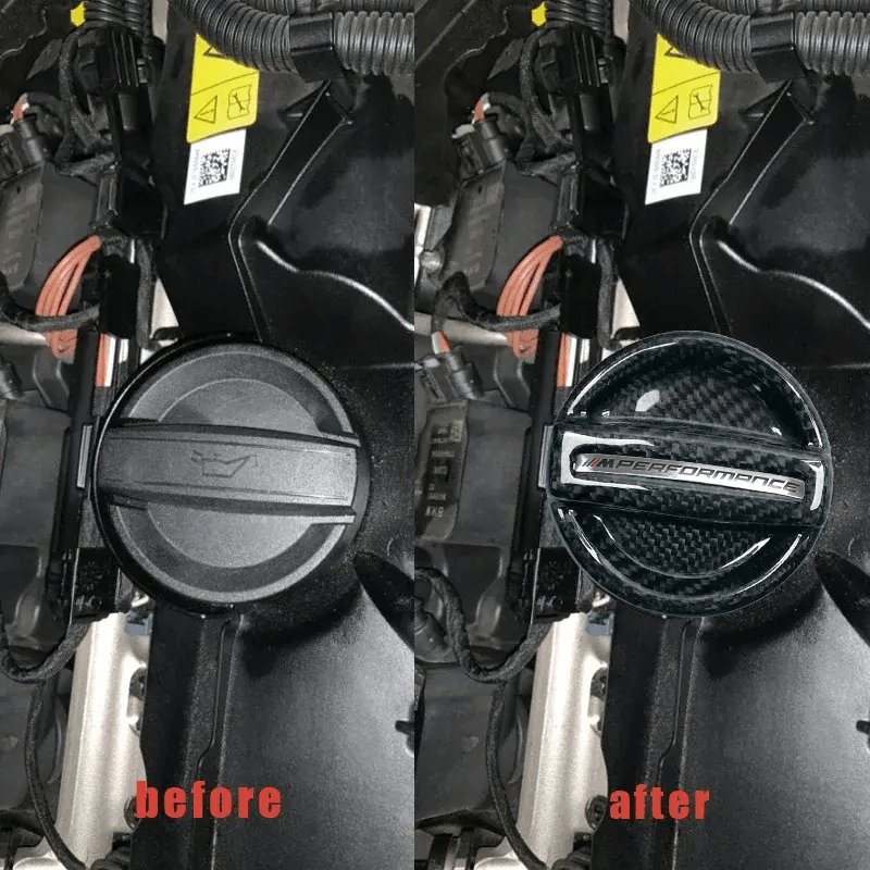 BMW MPerformance Carbon Fiber Engine Oil Cover V2