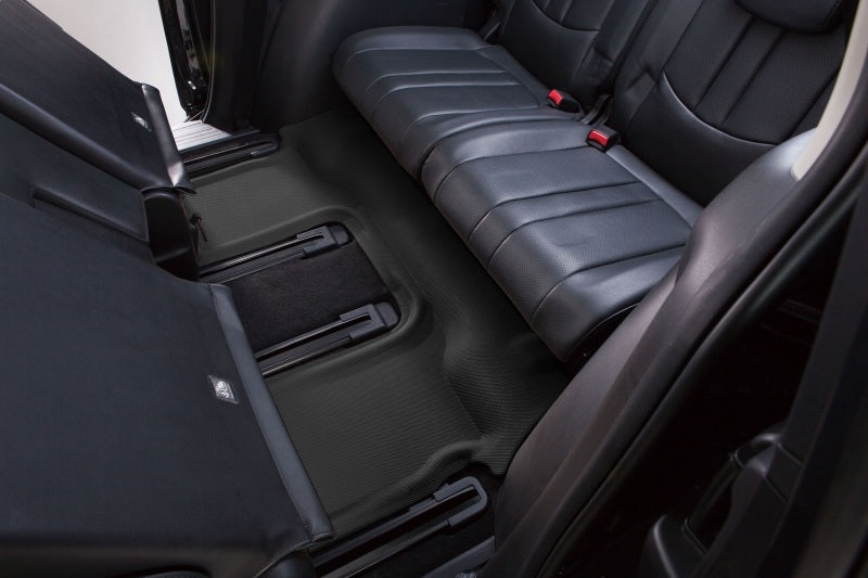 3D MAXpider 2016-2020 Honda Pilot 8-Passenger Kagu 3rd Row Floormats - Black L1HD07331509