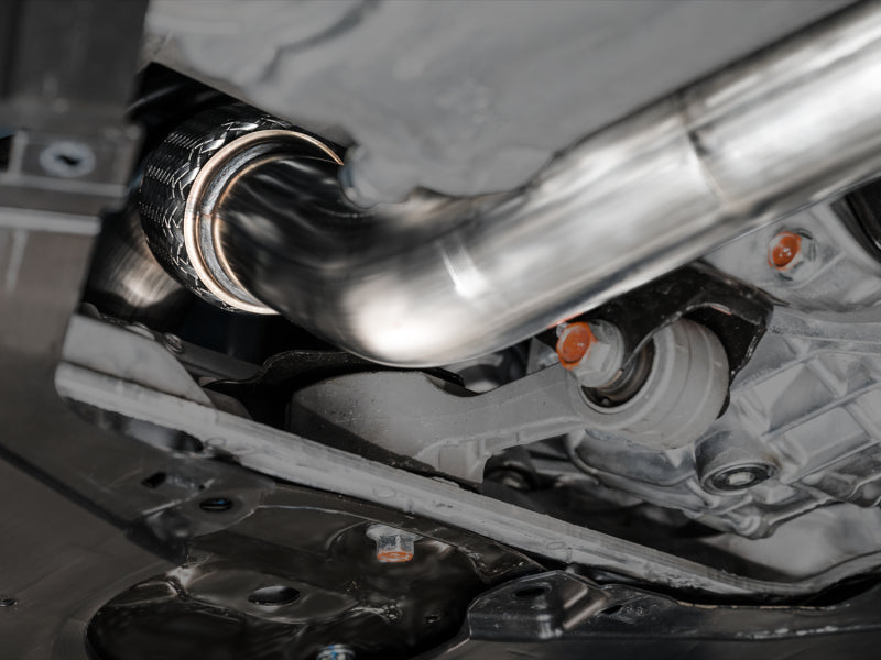 AWE Tuning 2024 Acura Integra Type S DE5 FWD Touring Edition Exhaust w/ Triple Chrome Silver Tips 3015-52335
