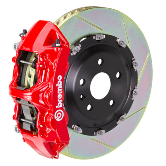 Brembo 24+ BMW M30i/530i XDrive Front GT BBK 6 Piston Cast 380x34 2pc Rotor Slotted Type-1 - Red 1N2.9092A2