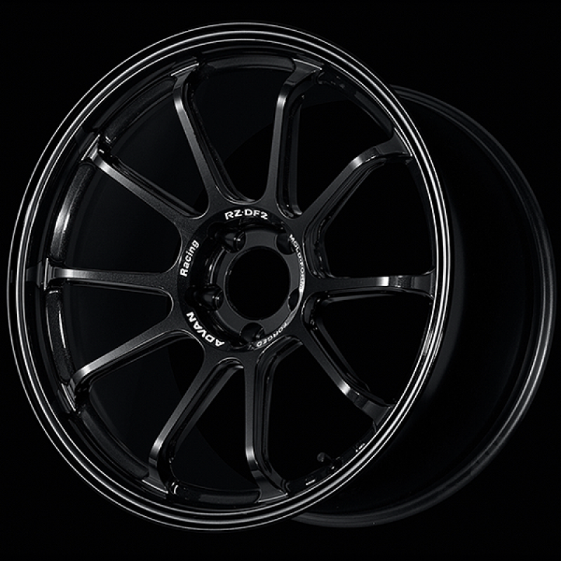 Advan RZ-DF2 20x9.5 / +24 Offset / 5x114.3 / 73mm Bore / Racing Titanium Black YAF0J24ETB