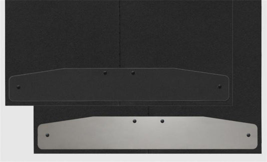 Access Rockstar Accessories Universal Trim Plates For Hitch Mud Flaps (Works w/24in Flap) - Set of 2 4000597