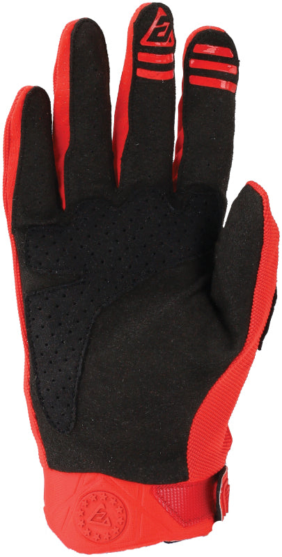 Answer 24 Peak Gloves Red/Black Youth - Medium 442873