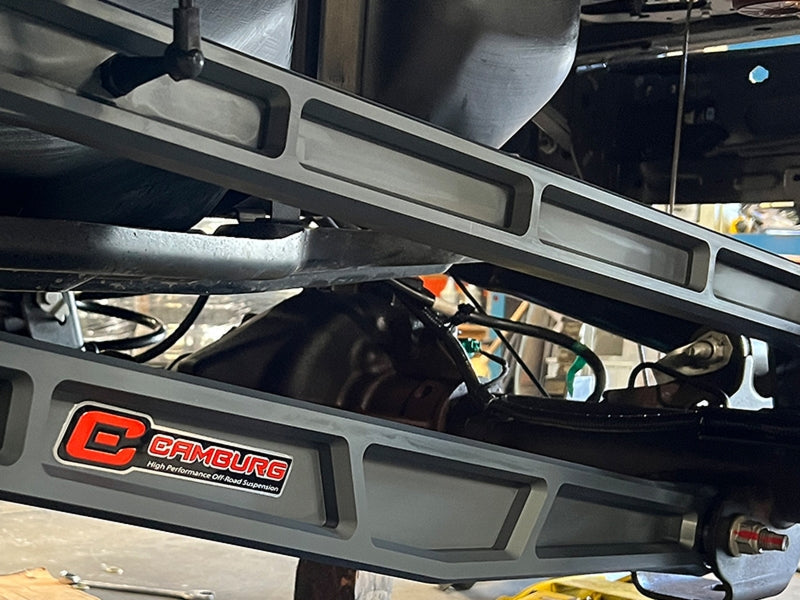 Camburg Ford Raptor 21-23 KINETIK Series Rear Billet Trailing Arm Kit CAM-120033-GRY