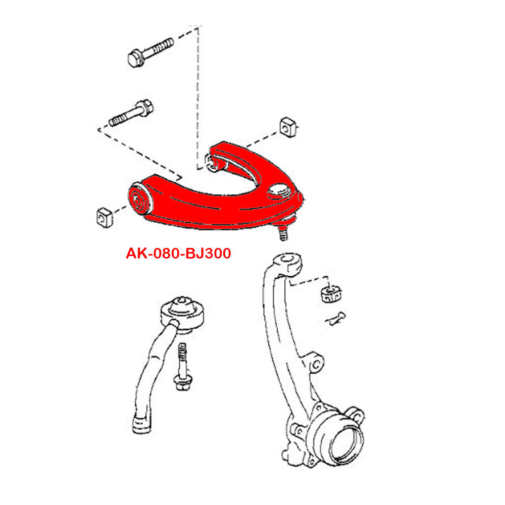 Godspeed Lexus IS F (XE20) 2008-14 Adjustable Front Upper Camber Arms With Ball Joints