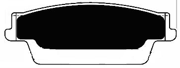Porterfield Brake Pads for 2006 CADILLAC SRX