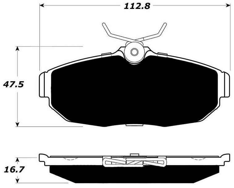 Porterfield Brake Pads for 2009 FORD MUSTANG V6