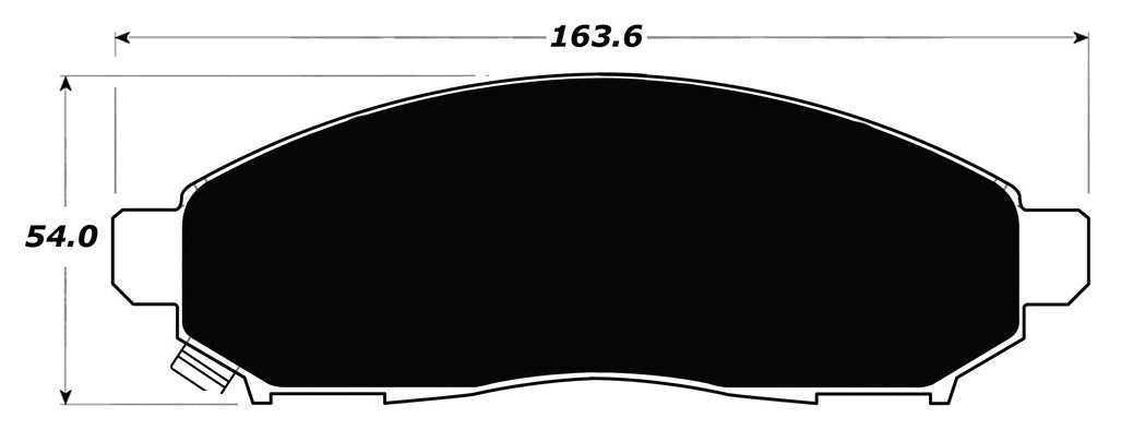 Porterfield Brake Pads for 2016 NISSAN FRONTIER 2wd V6
