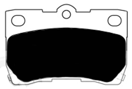 Porterfield Brake Pads for 2009 LEXUS GS 350