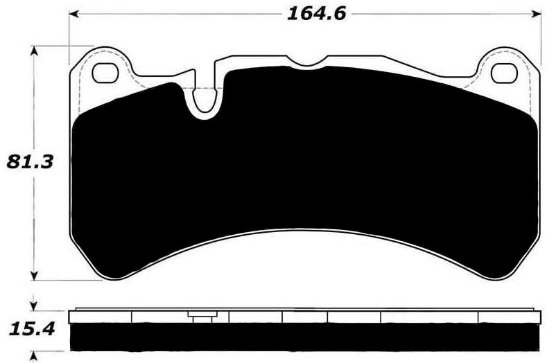 Porterfield Brake Pads for 2010 MERCEDES-BENZ SLK55 AMG