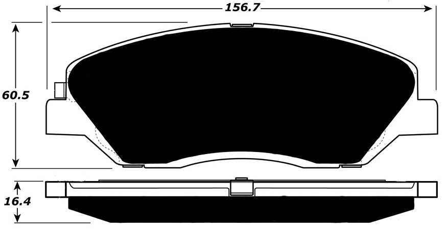 Porterfield Brake Pads for 2009 KIA SEDONA