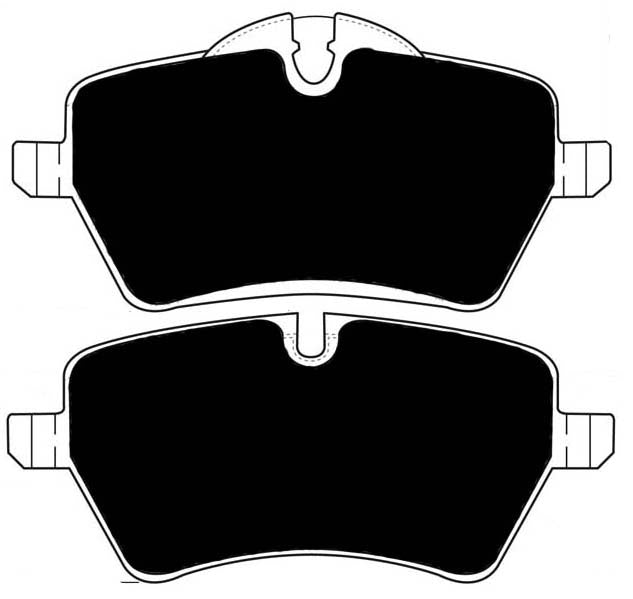 Porterfield Brake Pads for 2004 MINI Cooper w/JCW