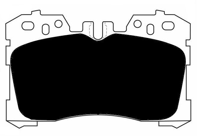 Porterfield Brake Pads for 2011 LEXUS LS 460 L