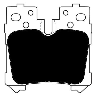 Porterfield Brake Pads for 2011 LEXUS LS 460L w/Sport Pkg