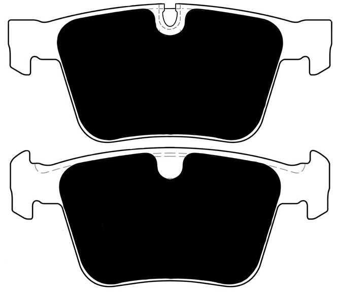 Porterfield Brake Pads for 2008 MERCEDES-BENZ ML63 AMG