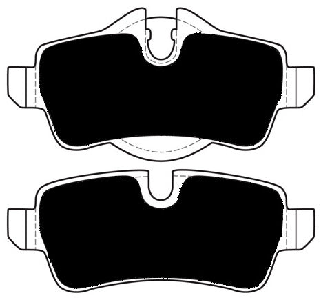 Porterfield Brake Pads for 2011 MINI Cooper w/JCW 316mm FD