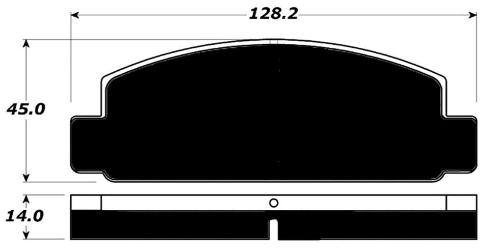 Porterfield Brake Pads for 1989 MAZDA RX 7 w/Solid Rear Disc