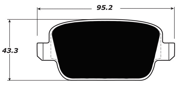 Porterfield Brake Pads for 2011 VOLVO S80 Fwd 300mm Front Disc w/Manual PB