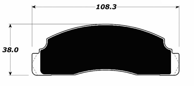 Porterfield Brake Pads for 1979 FORD FIESTA