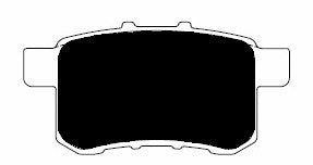 Porterfield Brake Pads for 2009 HONDA ACCORD Sedan 4 Cyl LX