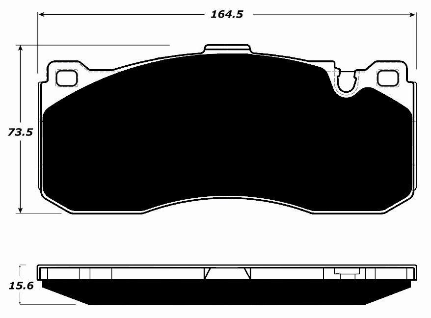 Porterfield Brake Pads for 2013 MINI Cooper 2 Door Hardtop w/JCW GP