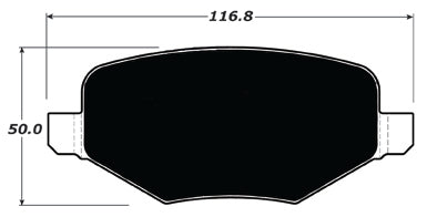 Porterfield Brake Pads for 2015 LINCOLN MK X