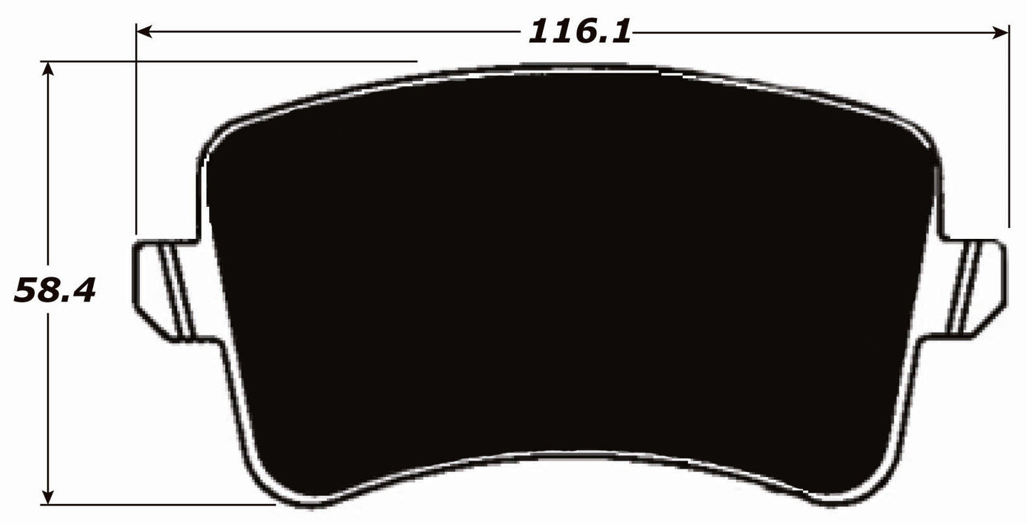 Porterfield Brake Pads for 2012 AUDI S5