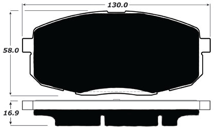Porterfield Brake Pads for 2012 HYUNDAI ELANTRA Touring