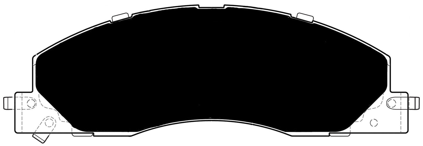 Porterfield Brake Pads for 2012 DODGE RAM 2500 4WD