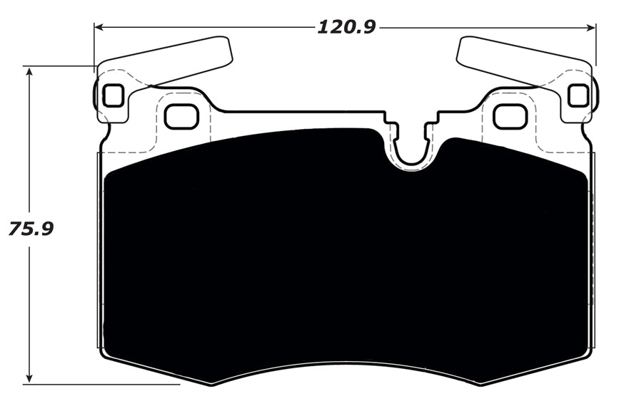 Porterfield Brake Pads for 2012 MINI Cooper w/JCW 316mm FD