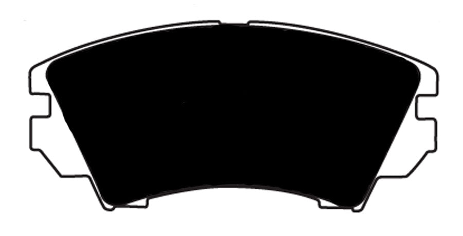 Porterfield Brake Pads for 2011 CHEVROLET CAMARO V6
