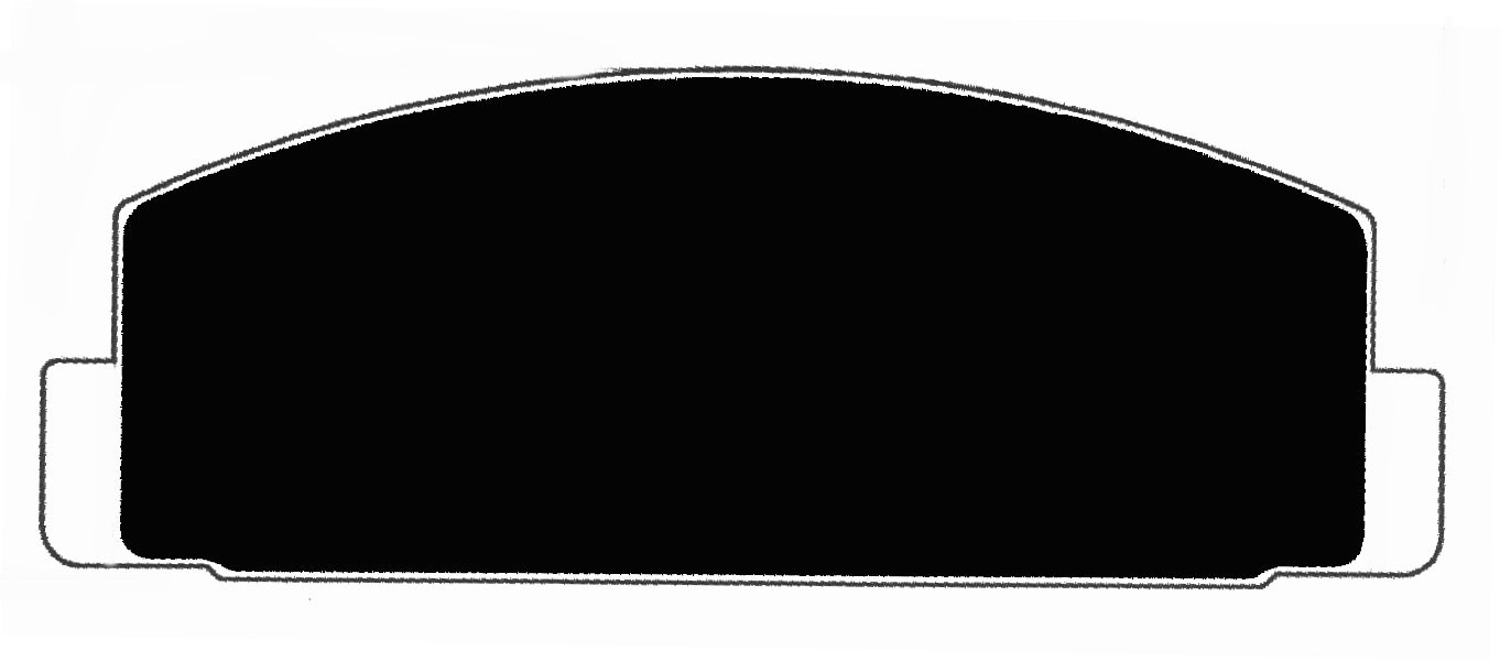 Porterfield Brake Pads for 1989 MITSUBISHI Starion
