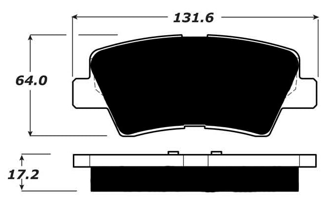 Porterfield Brake Pads for 2015 KIA OPTIMA SX