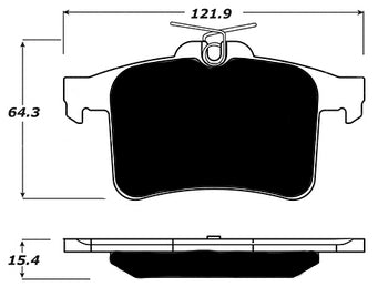 Porterfield Brake Pads for 2013 JAGUAR XJ/XJL 5.0L Supercharged