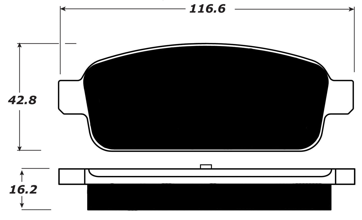 Porterfield Brake Pads for 2014 CHEVROLET CRUZE