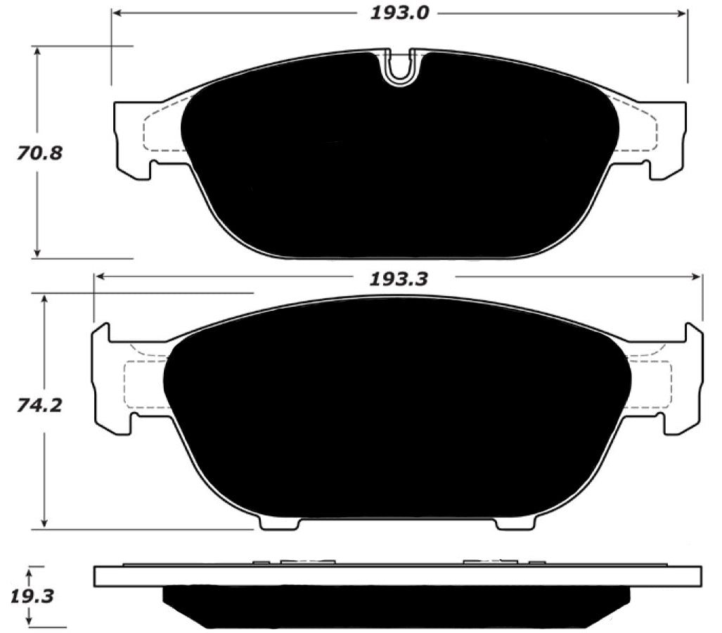 Porterfield Brake Pads for 2018 AUDI A6 3.0T