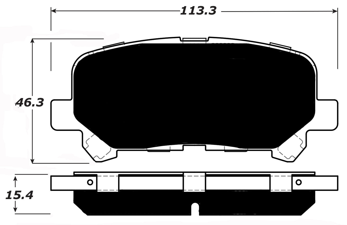 Porterfield Brake Pads for 2014 HONDA PILOT