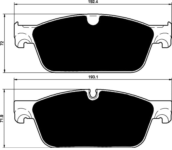 Porterfield Brake Pads for 2014 MERCEDES-BENZ ML550