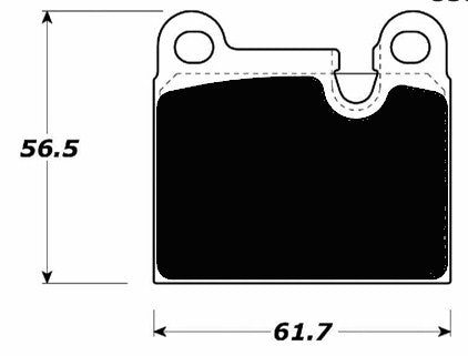 Porterfield Brake Pads for 1978 BMW 733I