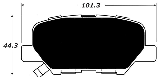 Porterfield Brake Pads for 2015 MAZDA 6