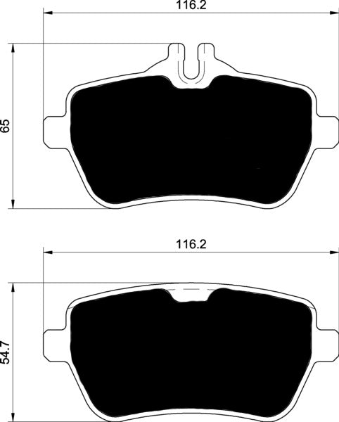 Porterfield Brake Pads for 2015 MERCEDES-BENZ SL550