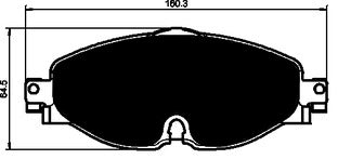 Porterfield Brake Pads for 2017 AUDI TT Quattro (Exc TTS) w/272mm RD