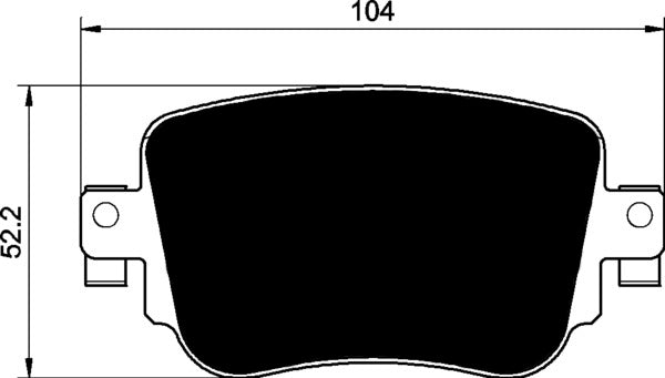 Porterfield Brake Pads for 2017 VOLKSWAGEN Golf Wagon/Alltrack - w/USA Std Brk System