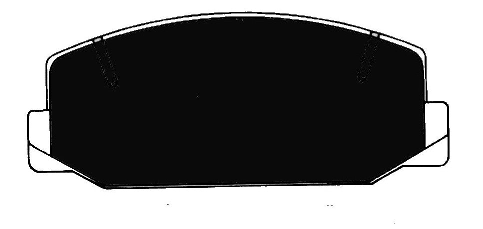Porterfield Brake Pads for 1972 TOYOTA CORONA RT W/MT